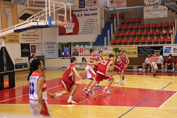 Imatge d'¡arxiu d'un partit recent del sènior A