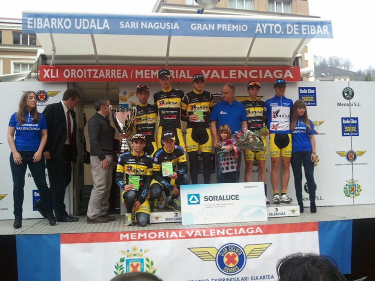 VD. L'equip Mopesa, triomfador a Eibar