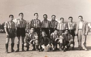 Equip del CD Villanueva a la semifinal de Copa Catalunya del 1947