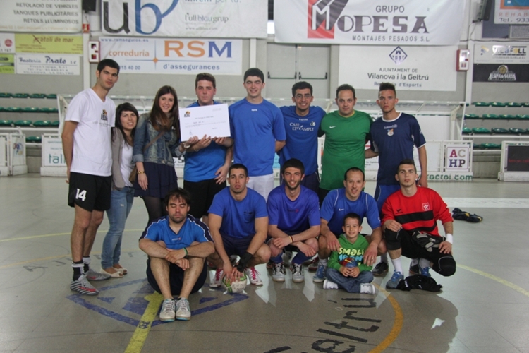 VD. Imatge d'un dels equips guanyadors