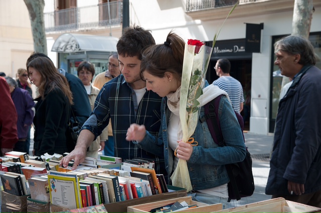 María García. Sant Jordi a Vilanova i la Geltrú