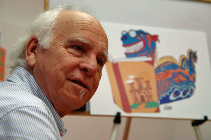 Ajt Sitges. El Drac de Sitges, mascota de les biblioteques 