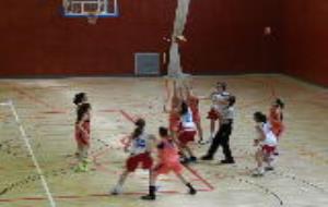Detall del partit del cadet femení A