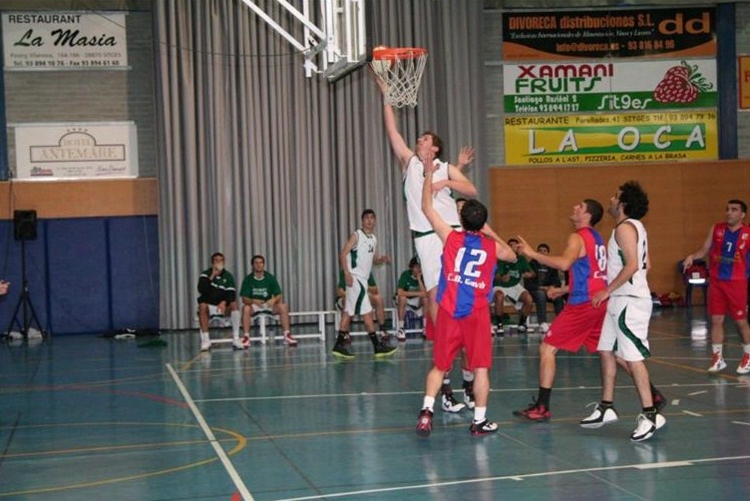 VD. Imatge del darrer partit del Sitges B masculí