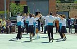 Les colles de sardanes de Vilanova, al concurs d'Òdena