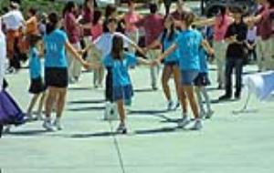 Les colles de sardanes de Vilanova, al concurs d'Òdena