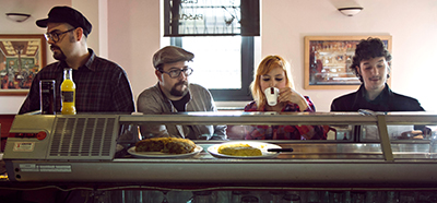 David Oliete. David Montoro, Otger Garcia, Gemma Tutusaus i Roger Guàrdia formen Betty Belle