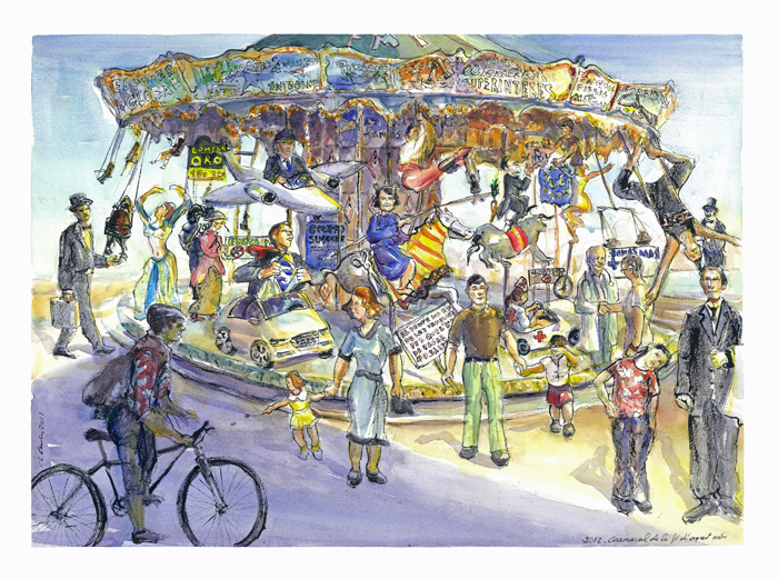 VD. La fi del carnaval d’aquest temps, obra d’Anselm Cabús