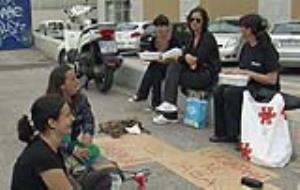 VD. Protesta de les treballadores de les llars d'infants municipals