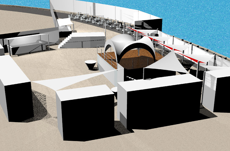VD. Render de la Daurada Beach Club