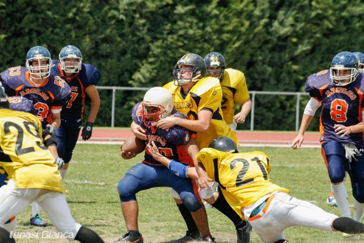 Imatge d'arxiu d'un partit dels Eagles