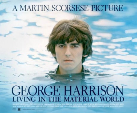 VD. Cartell de la pel.licula George 'Harrison: Living in the Material World'