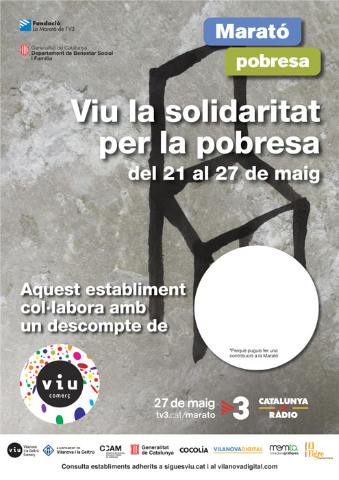 VD. Viu la solidaritat per la pobresa 