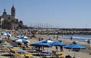 Platja de la Ribera, Sitges