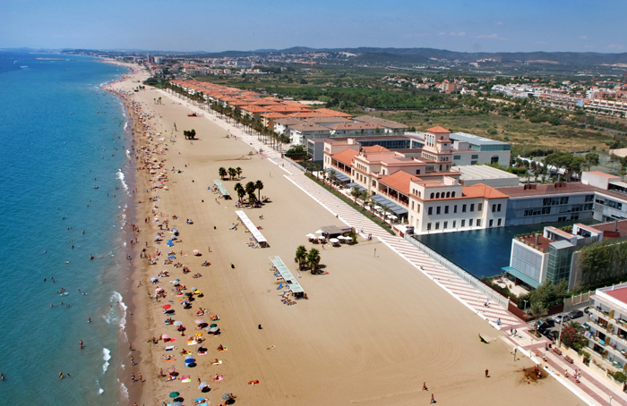 Turisme del Vendrell. Platja de Sant Salvador, El Vendrell