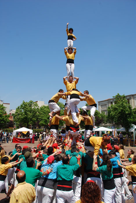 Maite Gomà. Quatre de set amb agulla dels Bordegassos a Sabadell