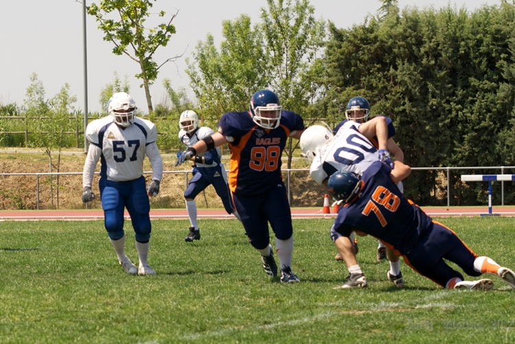 Imatge d'arxiu d'un partit dels Eagles