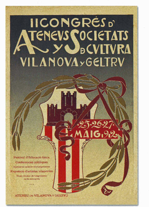 VD. Centenari del Congrés d'Ateneus de Catalunya a Vilanova