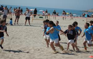 Detall de la jornada a la platja