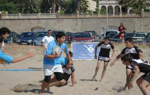 Detall de la jornada a la platja