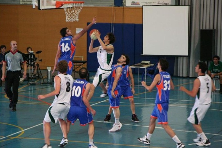 Imatge d'arxiu del Sènior B del Sitges l'any passat, actual primer equip