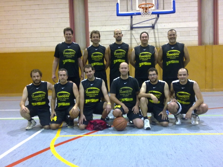 VD. L'equip vilanioví, abans del duel contra el Monjos