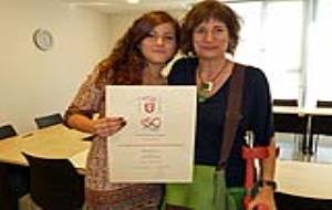 VD. Mireia Albà, premi al millor treball de recerca d’ESCI 