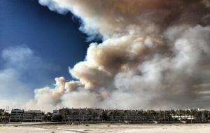 Incendi al Parc del Foix