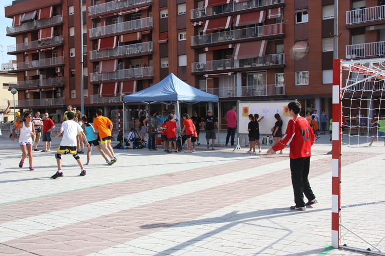 VD. Imatge del torneig d'handbol de carrer