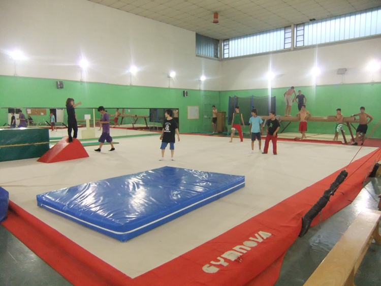 VD. Imatge d'arxiu al gimnàs de les Casernes