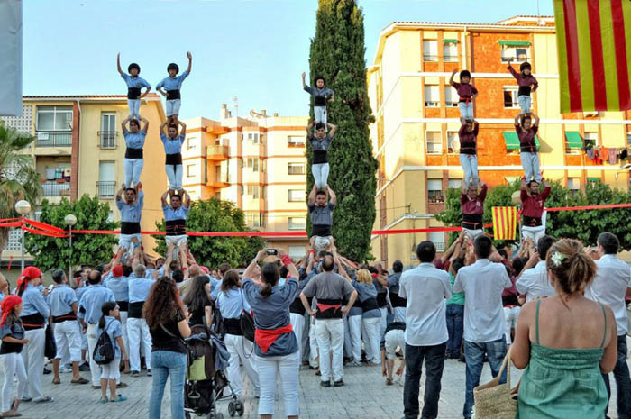 VD. Diada castellera a Les Roquetes