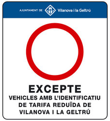 VD. Noves zones d'aparcament a Vilanova i la Geltrú 