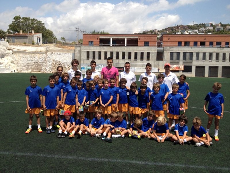 VD. Els participants al campus, amb Castillo