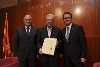 Gencat.cat. El president Mas amb Àngel Miguelsanz i el president del Consell Regional del Piemont, Valerio Catteneo
