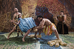 C. Rodríguez. Imatge de l'espectacle