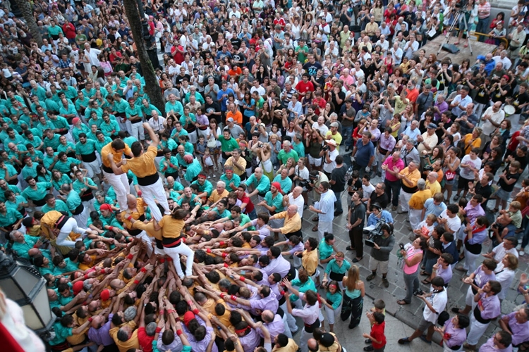 Maite Gomà. Vista des del balcó, ara fa un any