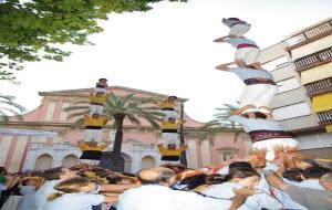Dos pilars de cinc simultanis