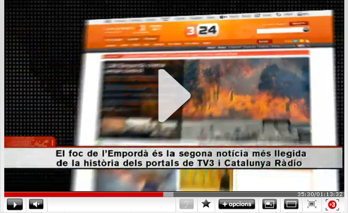 VD. Imatge de la noticia de TV3