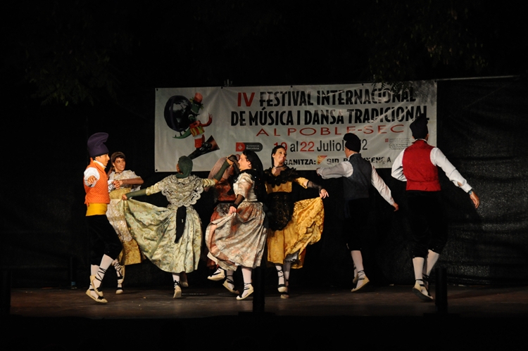 Carles Carbonell. Imatge de l'última actuació abans de festa major
