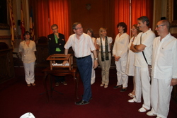 VD. Els pabordes, procedint al sorteig