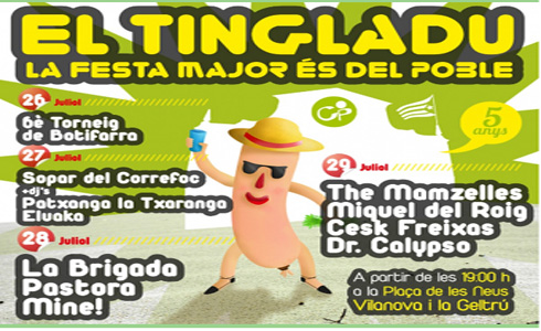 VD. Cartell del Tingladu 2012