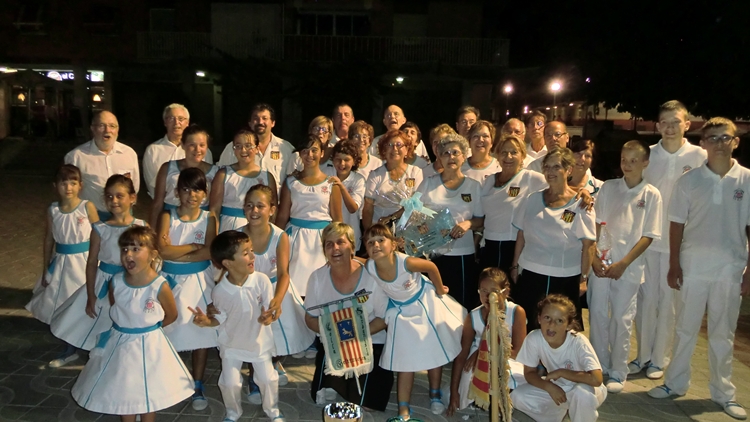 VD. Imatge de grup dels Petits Vilanovins