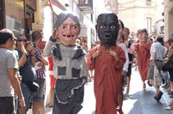 Ajt Sitges. Els Capgrossos protagonitzen el Dansaplaça 2012 