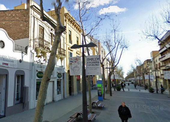 VD. Imatge d'arxiu de l'immoble afectat