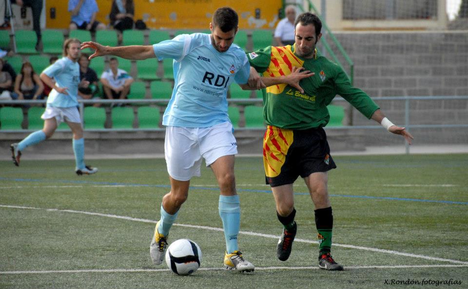 Xavier Rondón. Victòria del CF Vilanova a Cervera