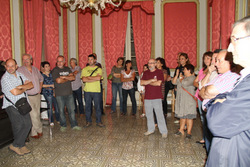 Ajt Vilanova i la Geltrú.  Trobada de de pabordes i pabordesses, a l'Ajuntament 