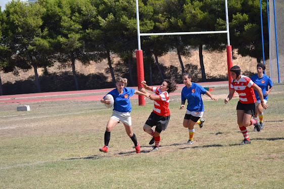 VD. Detall d'un partit del sènior femení