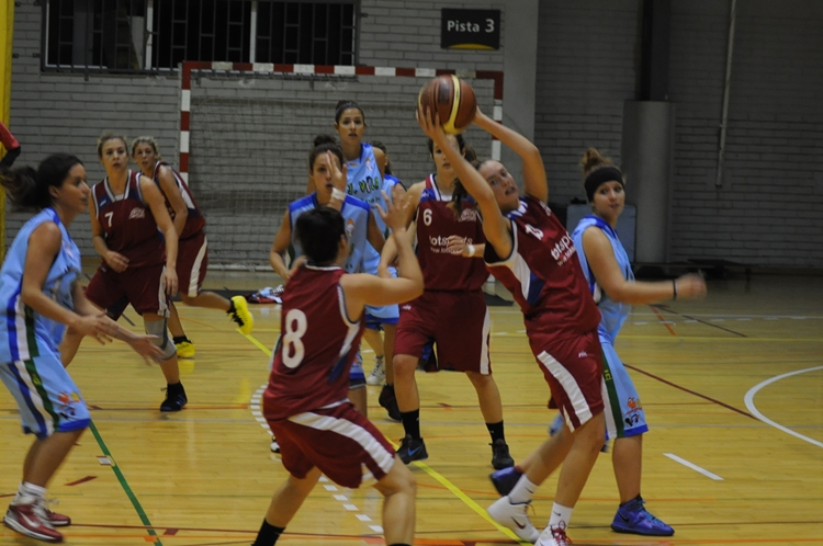 VD. Detall del partit del sènior femení B