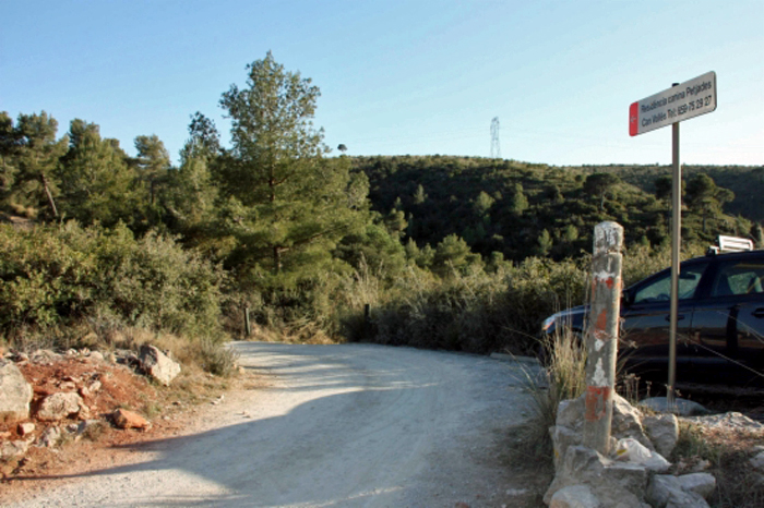 ACN. Voltants de la zona on es va trobar el cadàver
