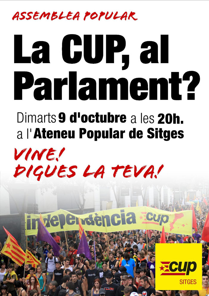 VD. Cartell de l'assemblea